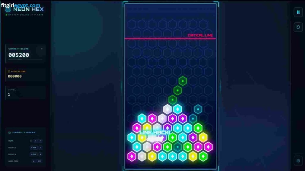 تحميل لعبة NEON HEX اخر اصدار مجانا