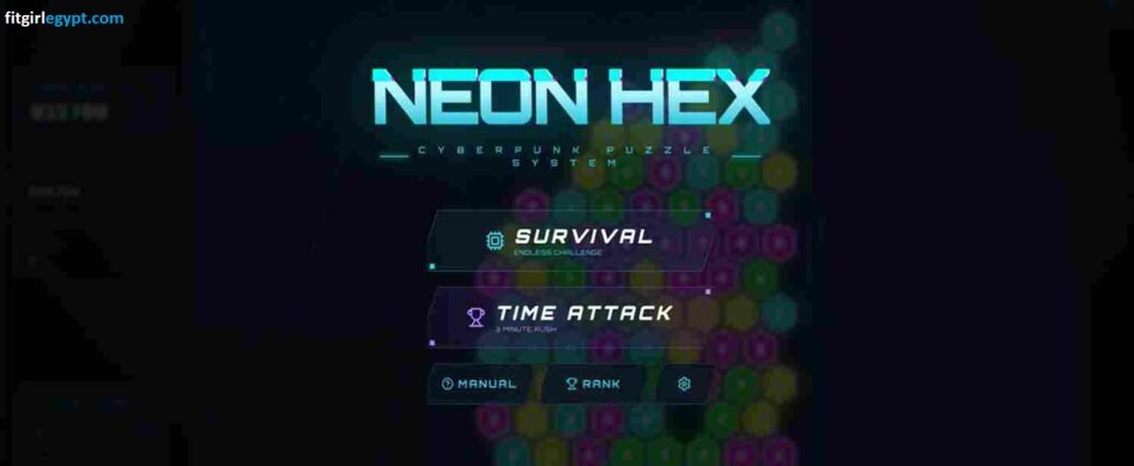 تحميل لعبة NEON HEX اخر اصدار مجانا