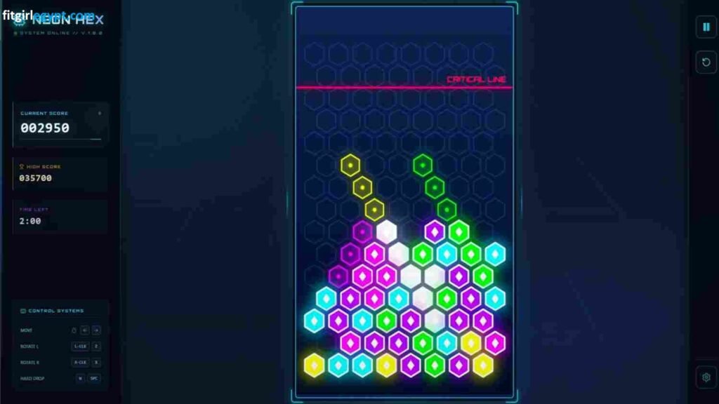 تحميل لعبة NEON HEX اخر اصدار مجانا