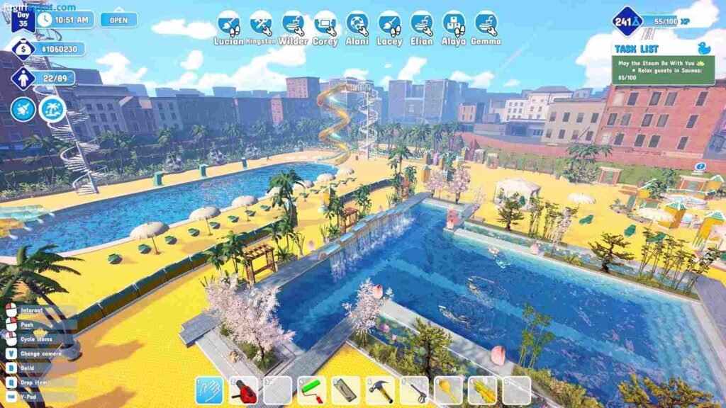 تحميل لعبة Waterpark Simulator مجانا للكمبيوتر 2026