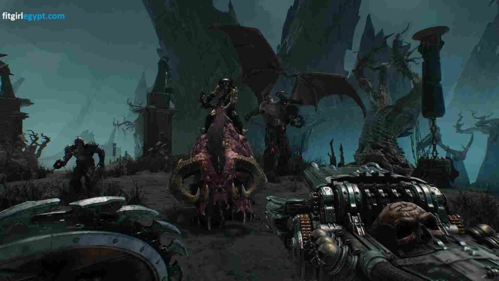 تحميل لعبة DOOM The Dark Ages مجاناً للكمبيوتر
