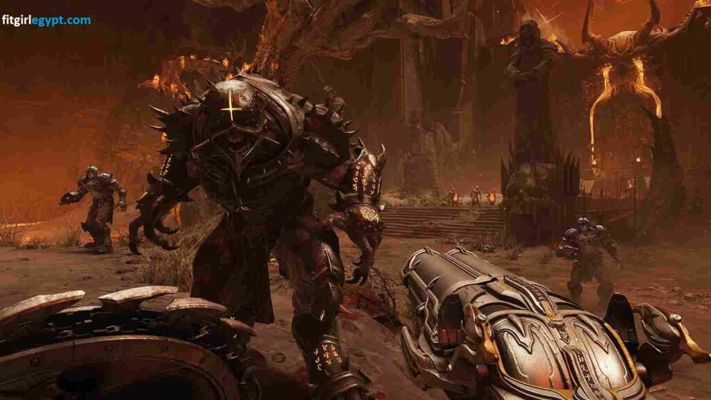 تحميل لعبة DOOM The Dark Ages مجاناً للكمبيوتر