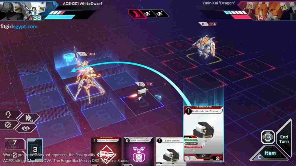 حميل لعبة ACE Strategy Mecha Nova