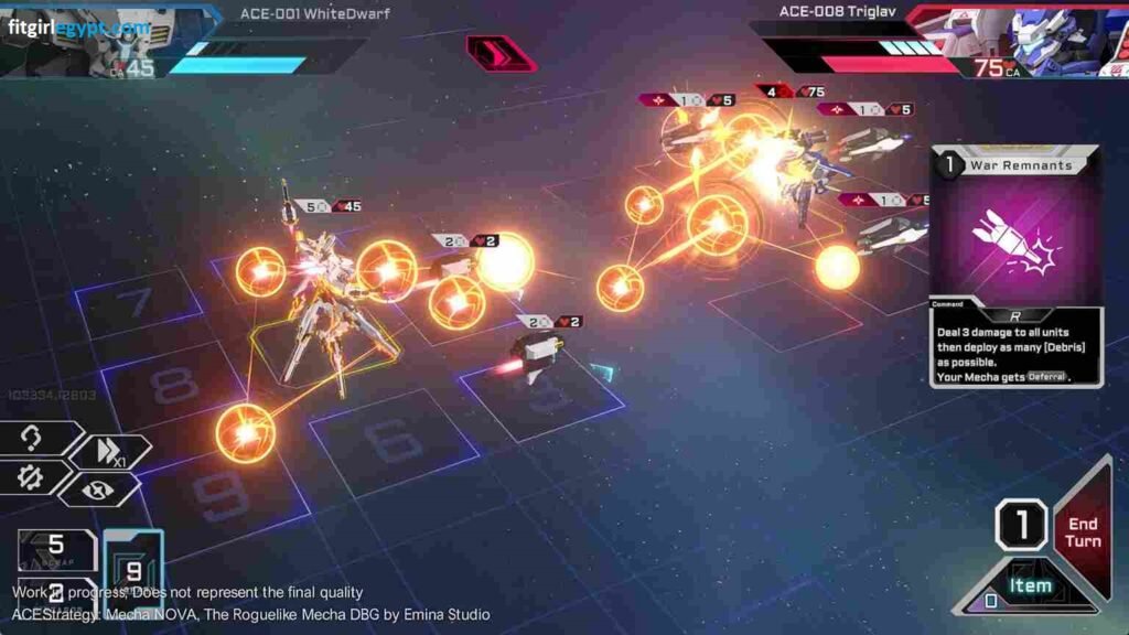 حميل لعبة ACE Strategy Mecha Nova
